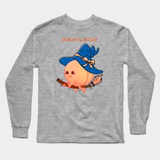 Peachy and Witchy Long Sleeve T-Shirt